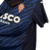 Camisa Sporting de Gijón II 23/24 - Torcedor Puma Masculina - Azul com detalhes em preto - Artigos Esportivos: Tênis, Chuteiras, etc | Camisas de Futebol, Basquete e Fórmula 1 | GOLD BALL Club