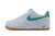 Tênis Nike Air Force 1 07 "White Blue Green"