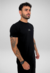 CAMISETA LONGLINE VIVAZ | PRETO - comprar online