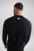 MOLETOM CARECA SLIM RAGLAN | PRETO - Hamarra