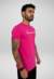 CAMISETA LONGLINE VIVAZ | ROSA - comprar online