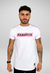 CAMISETA LONGLINE VIVAZ | BRANCO