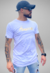 CAMISETA LONGLINE BRANCA GOLD MIDAS | HAMARRA