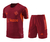 Kit Treino Manchester United vermelho 23/24 - Adidas