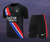 Kit Treino PSG preto com listras 23/24 - Nike