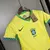 Camisa Seleção Brasileira I 24/25 - Torcedor Nike Feminina - Amarela com detalhes em verde