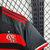 Camisa Brasileirão Flamengo I 24/25 - Torcedor Adidas Masculina - Preta e vermelha + patrocínios