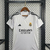 Camisa Real Madrid I 24/25 - Torcedor Adidas Feminina - Branca com listras pretas - comprar online