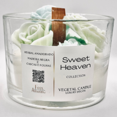 Vela Cristal GG - Sweet Heaven - Cascas e Folhas & bergamota - comprar online