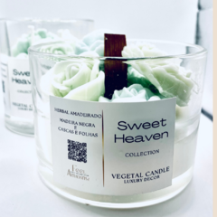 Vela Cristal GG - Sweet Heaven - Cascas e Folhas & bergamota na internet