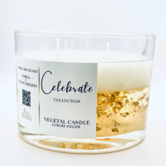 Vela GG - Celebrate Gold - Vanilla & Flor de Cerejeira  - comprar online
