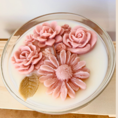 Bowl de Flores - Romantic Garden - Flor de Lótus & Lírio do Vale  - comprar online