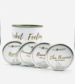 Pocket Feelings - Kit com 4 Mini velas aromáticas - comprar online