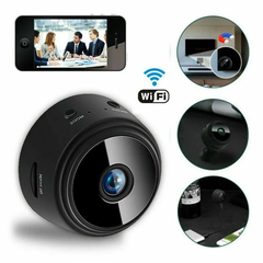 Mini Câmera de Vigilância Inteligente, WiFi, Monitoramento Sem Fio - comprar online