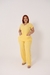 CONJ. SCRUB BASIC FEMININO AMARELO