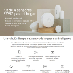 Kit de Alarma Ezviz CS-B1 con Conectividad WiFi y Sensores Inteligentes - comprar online