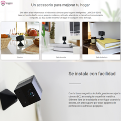 Cámara de Seguridad Wifi Ezviz BC2 con Batería - Full HD, Visión Nocturna, Audio - Securitech One