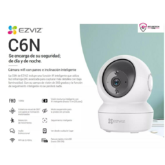 Kit 3 Cámaras de Seguridad Ezviz C6N WiFi Full HD Motorizada 360° + 3 Memorias SD 64GB - tienda online