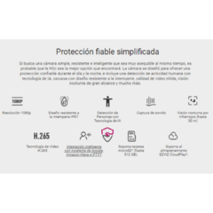 Cámara de Seguridad Ezviz H3c 2MP FULL HD + Memoria SD 64GB en internet