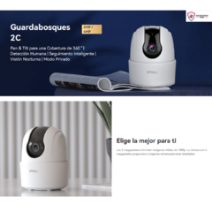 Cámara de Seguridad WIFI Imou Ranger 2 2MP - Full HD, PTZ 360° - comprar online