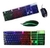 TECLADO Y MOUSE SEISA DN-H7033 LED WIRED COMBO USB RETROILUMINADO