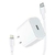 CARGADOR CELULAR 220V SIMIL ORIGINAL IPHONE LIGHTNING CON CABLE USB TIPO C KR-351