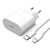 CARGADOR CELULAR 220V SIMIL ORIGINAL IPHONE LIGHTNING CON CABLE USB TIPO C KR-351 - comprar online