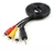 CABLE RCA X3 A 3,5 AUX M/M AUDIO Y VIDEO 1,5M