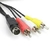 CABLE RCA X3 A DIRECTV M/M AUDIO Y VIDEO DECODIFICADOR VIEJO 1,5M - comprar online