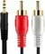 CABLE RCA X2 A 3,5 AUX M/M AUDIO 1,5M - comprar online