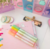 Kit com 4 Marcadores de Texto Glitter