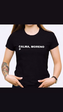 T-Shirt calma, moreno - loja online