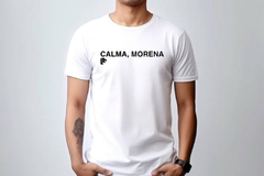 T-Shirt calma, morena - las camisetas