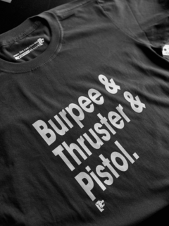 T-Shirt Burpee & Thruster & Pistol.