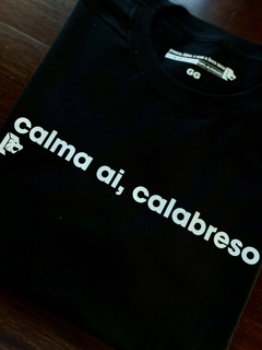 T-Shirt calma ai, calabreso - loja online