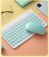 Mini teclado bluetooth e mouse para ipad, xiaomi, samsung, huawei, telefone, tab