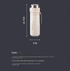 Garrafa térmica do aço inoxidável, 500ml, 24 horas garrafa de água da preser - comprar online