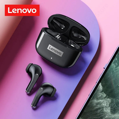 Lenovo-LP40 Pro fones de ouvido sem fio, fones de ouvido esportivos, fones à pr - loja online