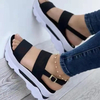 Sandálias Femininas De Plataforma Verão Cunhas Sapatos 2023 Nova Sandalias Muj