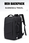 Grande mochila estética de viagem para homens, mochila escolar, impermeável, u