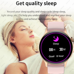 Xiaomi Full Screen Smartwatch para Homens e Mulheres, Chamada Bluetooth, Freqü? - Shopws