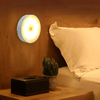 Sensor de Movimento PIR LED Night Light, USB Recarregável, Lâmpada para Cozinh