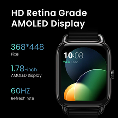 Imagem do HAYLOU RS4 Plus Smartwatch, Display AMOLED de 1,78", 105 modos esportivos,
