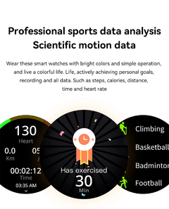 Xiaomi Full Screen Smartwatch para Homens e Mulheres, Chamada Bluetooth, Freqü? na internet