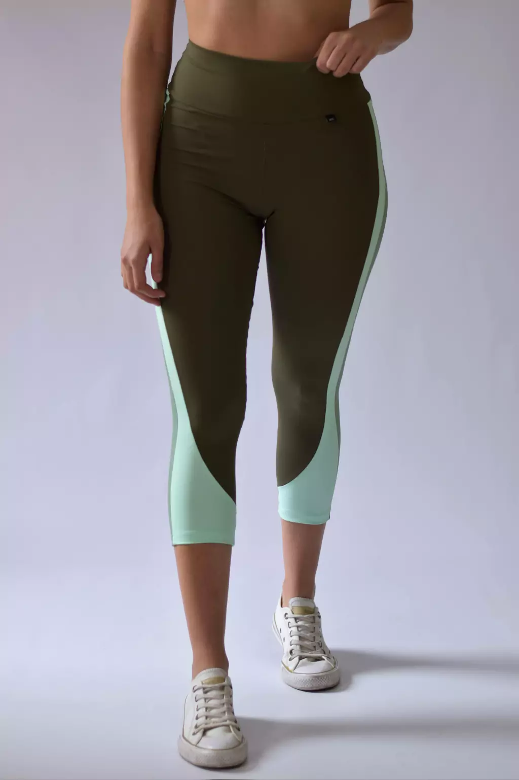 Leggings 3/4 MODENA - verde