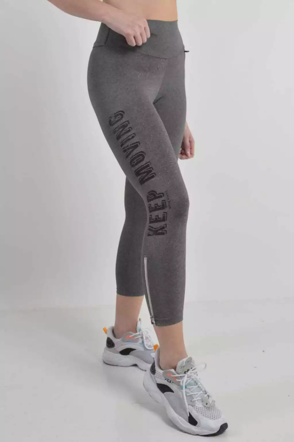 Leggings 3/4 LECCE - gris