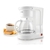 CAFETERA KALLEY 8 TAZAS BLANCA K-CM100K - comprar online