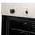 HORNO DE EMPOTRAR CHALLENGER ACERO INOX 60CM NEGRO MOD: HG 2555 en internet