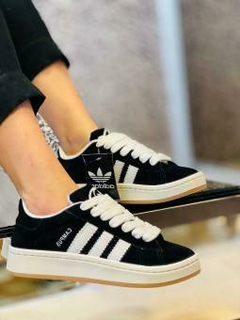 ADIDAS CAMPUS PRETO E BRANCO - Amanda Shoes