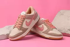 NIKE DUNK PREMIUM MARROM E ROSA